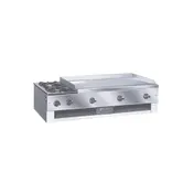 Comstock-Castle 10T202 40" Countertop Gas Griddle/Hotplate Combo, Thermostatic Controls, 72.000 BTU 1 image