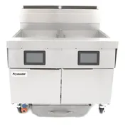 Frymaster 2FQG80T 40" Floor Model Gas Deep Fryer, Full Pot, NG/LP, 160 Ibs, 250000 BTU 1 image