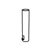 GET 3158930 Frilich Replacement Tube, 3.2 Qt. (0.8 Gallon / 3 Liter), Acrylic 1 image