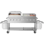 Koolmore CGKIT6-G30P30 60" Outdoor Gas Grill, (8) Burner 1 image