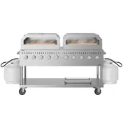 Koolmore CGKIT7-P36P36 72" Outdoor Gas Grill, (10) Burner 1 image