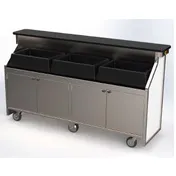 Lakeside 173672 Portable Back Bar, 96"L X 52"H X 26"D 1 image