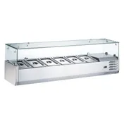 Coldline CTP60SG 59" Countertop Salad Bar 1 image