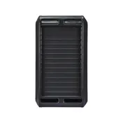 Cambro BC225110 NSF Black Polyethylene 3-Shelf Service Cart - 28" x 16" x 32.25" 7 image