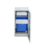 Crown Verity ICM-GH-1D Infinite Series Cabinet Module with Garbage Holder with Bins 1 image