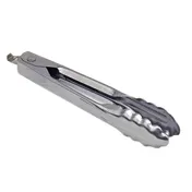 Edlund 4407HDL/12 Tongs, 7" Heavy-Duty Lock, Stainless Steel Silver Non-Coated Handle - 1/Pack 2 image