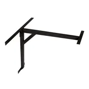 FLAT Tech CL2642281A Cantilever Table Base, 26x42, Wall Mount, 38x54 Max Capacity, Steel, Black Powder Coat 2 image