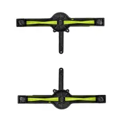 FLAT Tech CT2067 KT22 Adjustable Height Cast Iron Restaurant Table Base, 22" End Base, 3" Pneumatic Column 2 image