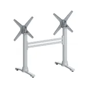 FLAT Tech CT4315 ST22 Dining Height 22" Double End Table Base, Aluminum, 2-5/9" Dia Column, Hydraulic PAD Stabilization 1 image