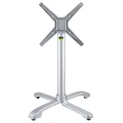 FLAT Tech CT4332 Dining Height SX26 Table Base, 26x26 Base, Aluminum, Powder Coat Finish 1 image