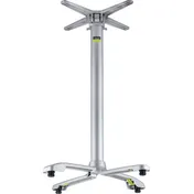 FLAT Tech CT4335 Bar Height SX26 Table Base, 26x26 Aluminum, Powder Coat Finish 2 image