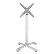 FLAT Tech CT4335 Bar Height SX26 Table Base, 26x26 Aluminum, Powder Coat Finish 1 image