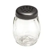 TableCraft Products P260BK Shaker, 6-9 Oz Black Plastic Top, Dishwasher Safe, Fits Rack 260R 1 image