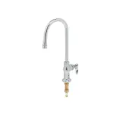 T&S Brass B-0305-01 Pantry Faucet, Single, Deck Mount, Rigid Gooseneck 1 image