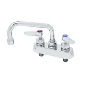 T&S Brass B-1110-CR Faucet Workboard, Swivel, Deck Mount, 6" Long, Standard 1 image
