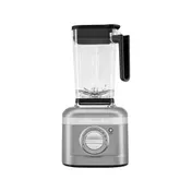 KitchenAid KSB4028CU K400 Blender, 5-Speed, 56 oz Capacity, Contour Silver, Tamper 1 image