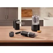 KitchenAid KHMR762BM Kitchenaid Go Cordless Hand Mixer, Black Matte, (Battery Included) 9 image
