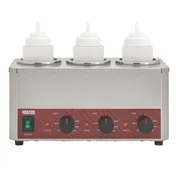 Hubert 61627 Kratos 29M-050 Sauce/Topping Bottle Warmer, Countertop, Triple 2 image