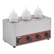 Hubert 61627 Kratos 29M-050 Sauce/Topping Bottle Warmer, Countertop, Triple 1 image