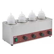 Hubert 80260 Kratos 29M-051 Sauce/Topping Bottle Warmer, Countertop, Triple 1 image