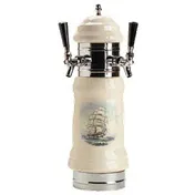 Micro Matic CT200-2 Draft Tower Countertop 7-3/8" x 21-3/8" H Air-Cooled Ceramic Faucet 8-1/2" OC 1 image