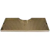 Micro Matic DP-734DSSPVD Drip Tray Trough, Surface Mount, 18"W X 9"D 1 image