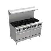 BakeMax BAS60O 60" Gas Restaurant Range, (2) Standard Ovens 1 image