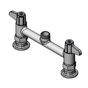 T&S Brass 5F-8DLS00 Equip Faucet, Swivel, 8", Deck Mount, Less Nozzle 1 image