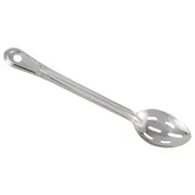 Winco BSSN-15 15" Stainless Steel Slotted Basting Spoon, One-Piece 1 image