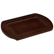 Winco CASM-7TUL 6 3/4" x 9 3/4" Wood Underliner with Dual Contoured Handles for CASM-7RT 1 image