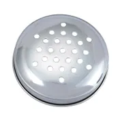 Winco G-103C Cheese and Spice Shaker with Perforated Stainless Steel Top, Fits G-103 Model - 1 Dozen 1 image
