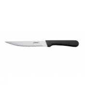 Winco K-60P Steak Knife - 5" Steel Blade, Pointed Tip, 8.9" OAL, Stamped, Plastic Handle - 1 Dozen 1 image