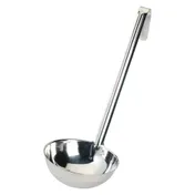 Winco LDI-24 Stainless Steel 24 oz. One Piece Ladle 1 image