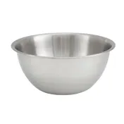 Winco MXBH-500 5 Qt. Stainless Steel Mixing Bowl - Heavyweight / Round 1 image