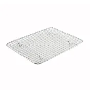 Winco PGW-810 Wire Pan Grate, 8" X 10", 1/2 Size, Rectangular, Chrome-Plated 1 image