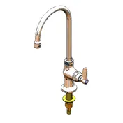 T&S Brass B-0308-QT-WS Pantry Faucet, Single Hole, Deck Mount 1 image