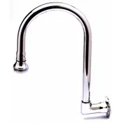 T&S Brass B-0535 Spout, Rigid Gooseneck, Wall Mounted, 3/8" Ips Female Inlet 1 image