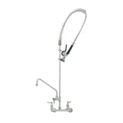T&S Brass S-0133-A14-BY Eversteel 8" Wall Mount Mixing Faucet with Body 1 image