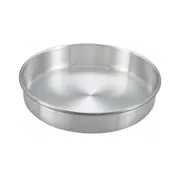 Winco ACP-093 Layer Cake Pan, 9" Dia. X 3"H, Round, Aluminum 1 image