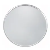 Winco APZC-18 18" Aluminum Coupe Pizza Tray, Round 1 image