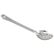 Winco BSPN-15 Winco BSPN-15 15" Stainless Steel Perforated Basting Spoon, One-Piece 1 image