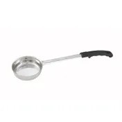 Winco FPS-6 6 oz. One-Piece Solid Food Portioner, Black Handle 1 image