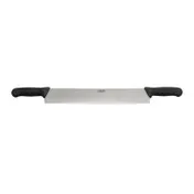 Winco KCP-15 15" Cheese Knife with Double Handles, 15" long Blade & 25" O.A.L. 1 image
