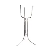 Winco WB-12FS Wine Bucket Stand, 29-1/3"H, Folding, Stainless Steel 1 image
