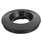 Winco XLB44-P2 Black Container Lid for Accelmix 44 oz. Blender 1 image