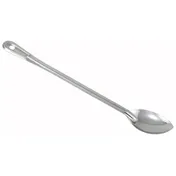 Winco BSON-18 18" Stainless Steel Solid Basting Spoon, One-Piece 1 image