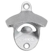Winco CO-402 Bottle Opener, 3-1/4"L X 2-3/4"W, Wall-Mounted 1 image