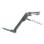 Winco CO-511 Italian-Made Waiters Cork Screw with Foil Knife 1 image
