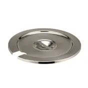 Winco INSC-7M Inset Cover for 7 qt, Heavy Weight Stainless Steel 1 image