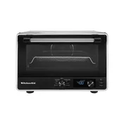 KitchenAid KCO128CU Digital Countertop Conveciton Oven / Pizza and Air Fry, Contour Silver 1 image